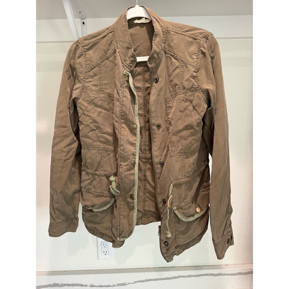Illa Illa Women's Cargo Light Jacket Olive Green Size‎ Medium - Picture 1 of 9